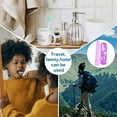 thumbnail image 6 of Portable, Individual Size for On-the-Go Oral Care Folding Travel Toothbrush with Case, 6 of 6