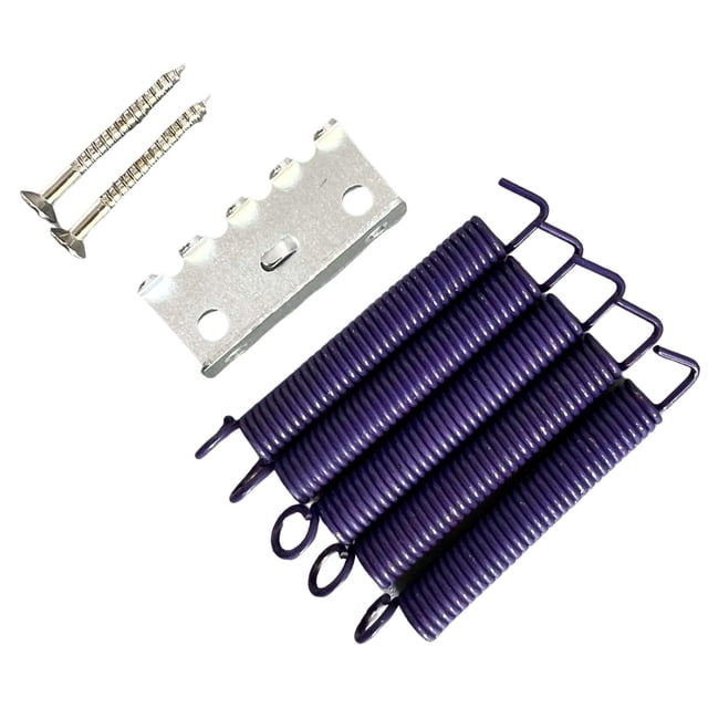 Reemplazo directo de resortes de puente de trémolo de guitarra eléctrica de Metal reemplaza a Tremolo Violeta Yuyangstore Resortes de puente de trémolo