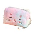 thumbnail image 3 of Bolso cosmético lindo de la felpa del gato para  de tarjeta de San Valentín de las de las mujeres Gran capacidad Estilo A Yuyangstore  Bolsa cosmética, 3 of 8