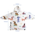 thumbnail image 7 of Dachshund Sport Blanket Hoodies for Kids 6-13YR Oversize Wearable Blanket Hoodies for Boys Girls Teens, 7 of 7