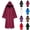 Green, variant on FNFYFH Medieval Priest Monk Robe Hooded Cloak Wizard Sorcerer Cape Halloween Costumes