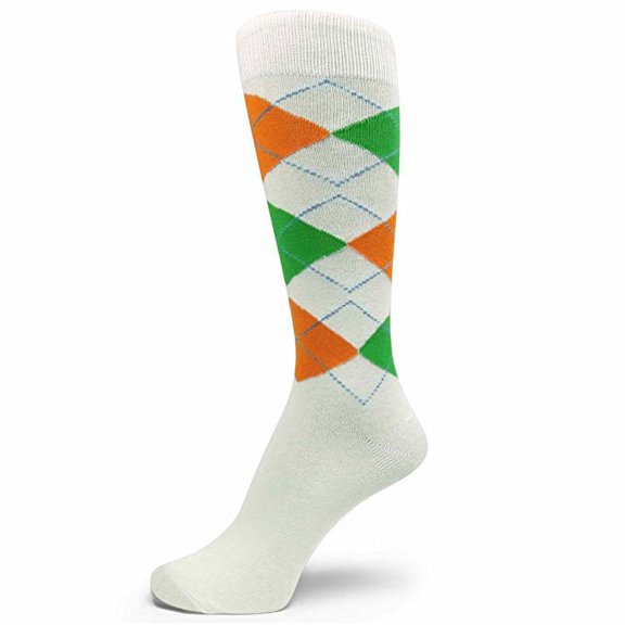 Spotlight Hosiery Mainly WHITE Men Groomsmen Dress Socks