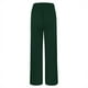 thumbnail image 4 of WILLBEST Pantalones Casuales para Mujer, Cómodos, de Color Sólido, de Cintura Alta, con Cordón Ajustable, Largos, Sueltos, de Pierna Ancha, de Moda. Mediana, 4 of 7