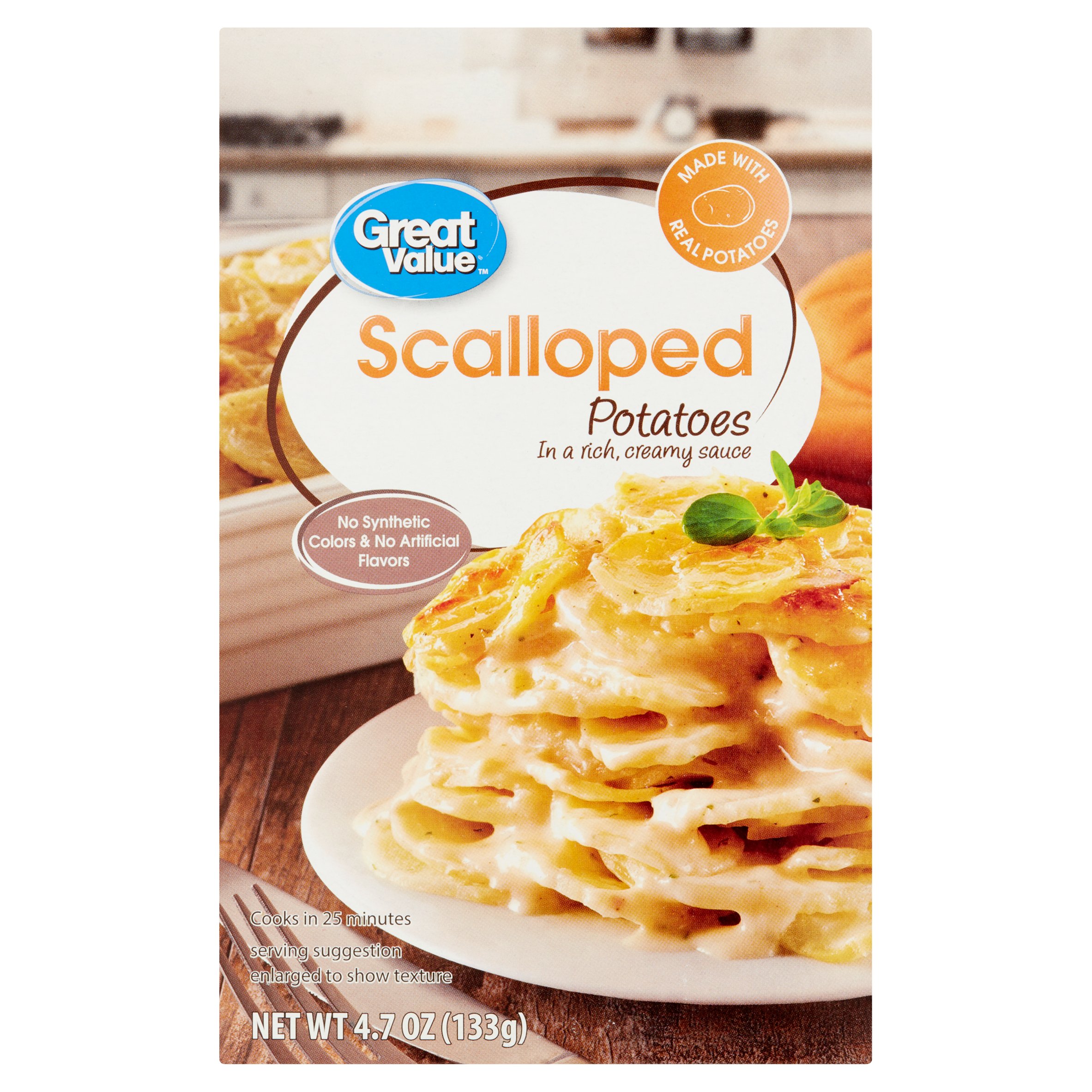 Great Value Scalloped Potatoes, 4.7 oz by Wal-Mart Stores, Inc.
