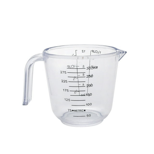 serony Plastic Measuring Cups Multi Measurement Baking Cooking Tool Liquid Measure Jug Container