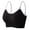 Black, variant on Wancir Women's Moisture-Wicking Sports Bra with Built-In Pads - High-Impact Yoga Top & Sculpting Support for Gym Workouts