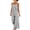Black, variant on YYV Overalls for Women Cotton Linen Jumpsuit Casual Round Neck Striped Sleeveless Romper with Pockets for Summer Spring Blue S