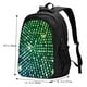 thumbnail image 5 of Fotbe Green Disco Lights Mochila con Estampado y Puerto USB para Hombre y Mujer, Mochila Antirrobo, Mochila de Viaje, Mochila Escolar, Mochila Universitaria, 5 of 7
