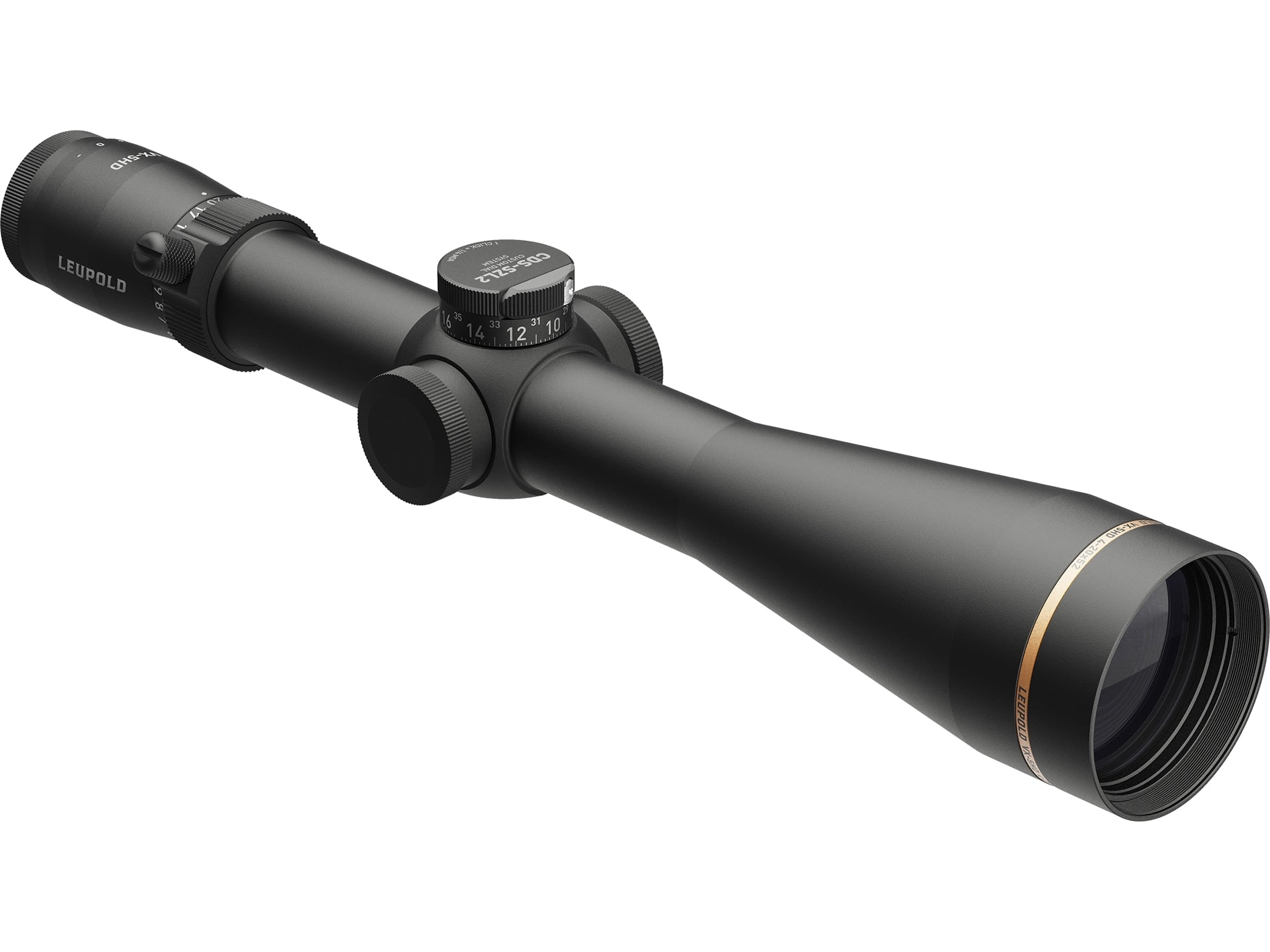 Leupold VX-5HD Gen 2 Rifle Scope 4-20x 52mm Illuminated FireDot Duplex Reticle Matte Black