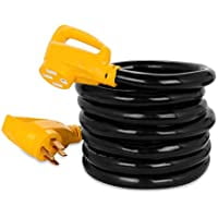 

Camco Extension Cord PowerGrip Heavy-Duty Outdoor 50-Amp RV Extension Cord 15 Feet (55194)