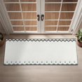 thumbnail image 2 of Bohemian Retro Floral Non-Slip Entryway Door Mat,Boho Indoor Decor Durable Low Plush Door Mat,Washable Welcome Rug for Patio Hallway Home Decor 16x47 Inches, 2 of 7
