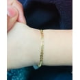 thumbnail image 3 of Prime Jewelry 14K Gold Filled Mariner Link Bracelet - Newborn Baby Bracelet - Mariner Link Bracelet For Kids Womens Mens, 3 of 3