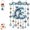 C, variant on Ocean-Themed Crystal Wind Chime, Stained Acrylic Sea Turtle Whale Dolphin Hanging Suncatcher with Prism Drops, Coastal Beach Glow Animal House Outdoor Decor for Garden Yard Patio Porch Window