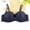 Blue, variant on ZZwxWA Large Size Underwear Adjustable Text Bra for Women, Gathering and Anti Sagging, Summer Breathable Womens Bra