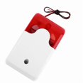 thumbnail image 4 of Flash LED Strobe Light Wired Siren 12V Work for Burglar Alarm System Mini Strobe Siren Indicator Light Sound Alarm Siren, 4 of 6