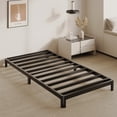 thumbnail image 4 of Bedofmine 6" Twin Bed Frames Metal Platform Heavy Duty, No Box Spring Needed, Easy Assembly, Rounded Corners, Black, 4 of 9