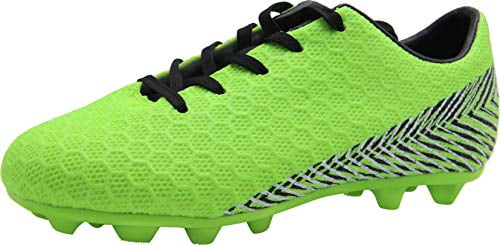 BomKinta Kids FG Soccer Shoes Arch-Support Athletic Outdoor Soccer Cleats 
