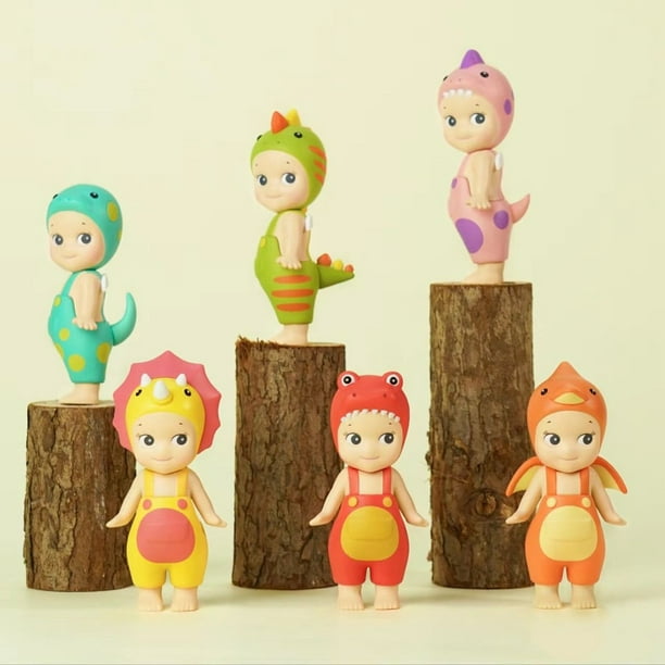 sonny angel HIPPERS & dinosaur 9箱 Sonny Angel Hippers Action Figures Blind Box 1PC Dinosaur