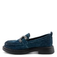 thumbnail image 4 of PATRIZIA Women's Marlen Velvet Loafers with Metal Ornamentation, Crystal Details, and Comfortable Fit, 4 of 9