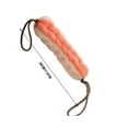 thumbnail image 3 of Large Super Soft Shower Back Scrubber | Extra Thick PE Material Back Brush with Hanging Rope | 30x8cm Bath Exfoliator for Deep Cleaning & Rich Lather, 3 of 7