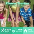 thumbnail image 3 of Kids Watches for Girls Boys Digital Sport Watch with Step Counter Pedometer Vibration Alarm Clock, No App Waterproof Fitness Tracker Kids Watch Boys Girls Teens Students Ages 5-16, 3 of 6