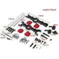 thumbnail image 4 of For MN D90 D91 D96 MN98 MN99S Front Rear Axle and Drive Shaft Kit, 4 of 5