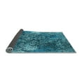 thumbnail image 2 of Ahgly Company Indoor Square Oriental Light Blue Industrial Area Rugs, 6' Square, 2 of 4