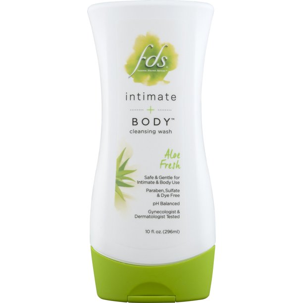 FDS Aloe Fresh Feminine Intimate & Body Cleansing Wash, 10 fl oz