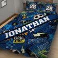 thumbnail image 3 of Goal Time - Juego de edredón personalizado de fútbol, 3 of 6