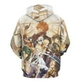 thumbnail image 3 of Genshin Impact Unisex Sweatshirts Loose Pullover Sweater Hooded Hoodie 3D Printing Jacket Winter Fall Clothes 3XL, 3 of 7