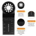 thumbnail image 3 of 10 Pcs Oscillating Saw Blade 34mm 40mm Cut Depth Multitool Blade with Starlock Interface, 3 of 3