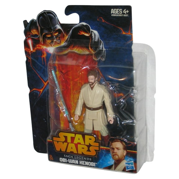 Star Wars Saga Legends Obi-Wan Kenobi (2013) Hasbro Figure SL04 - (Plastic Loose From Card)