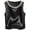 Black Tank Tops, variant on Women Elegant Solid Color Satin Tank Tops For With Pearl Round Neckline Summer Sleeveless Camisole For Everyday Style Relaxed Fit Female Camis