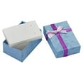 thumbnail image 1 of Box Jewelry Pendants Paper Solid Storage Necklaces Present Packaging Solid Packaging Package Rings Dust-proof Decorations Lovers Purple, 1 of 6