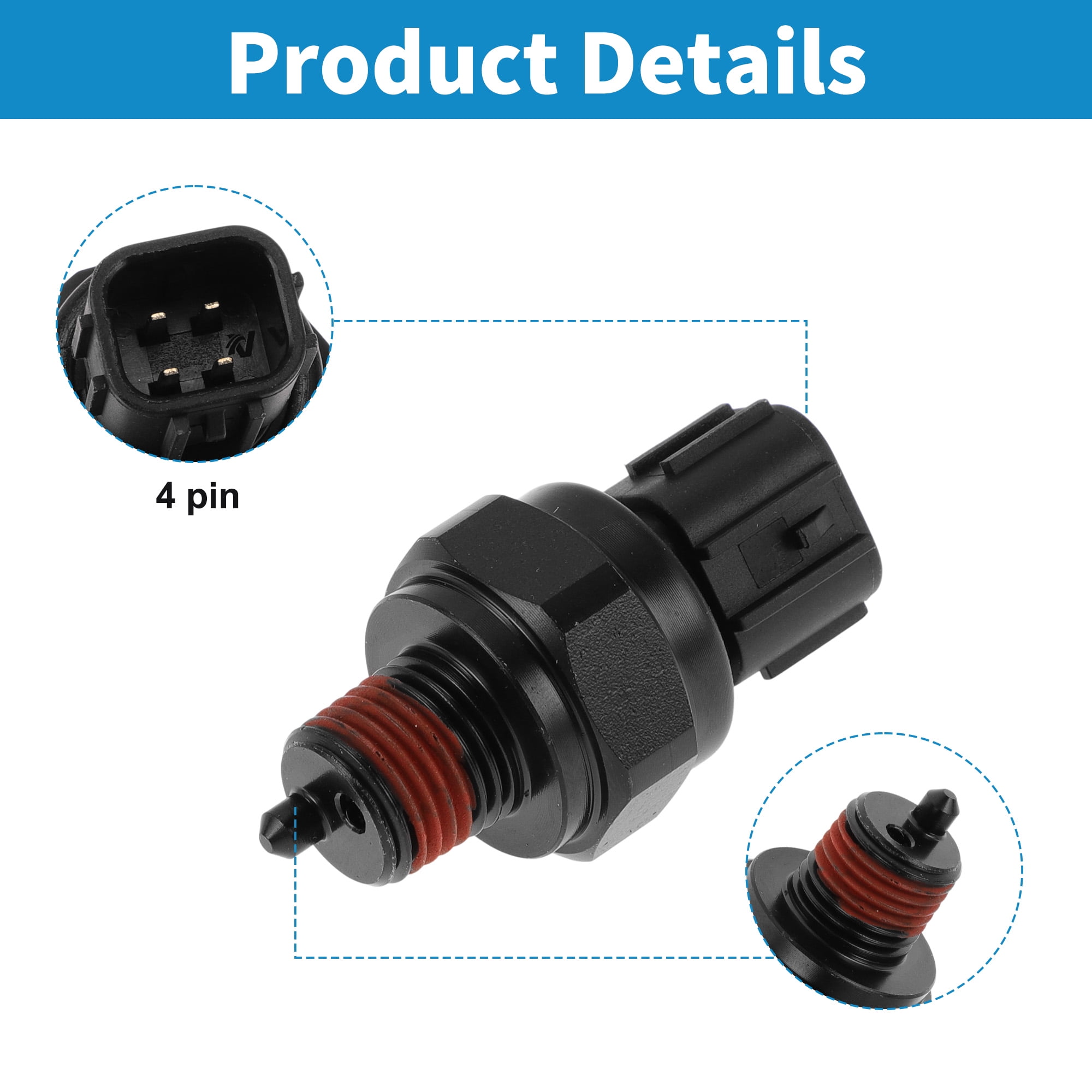 Unique Bargains 1 Pcs No.947513C000 Engine Oil Pressure Sensor for Hyundai for Genesis 2015-2016 3.8L for Hyundai for Genesis G70 G80 G90 2017-2020 3.8L