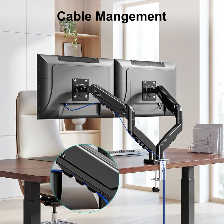 HOMOUNT Dual Monitor Mount 13-32 Inch Gas Spring photo 7