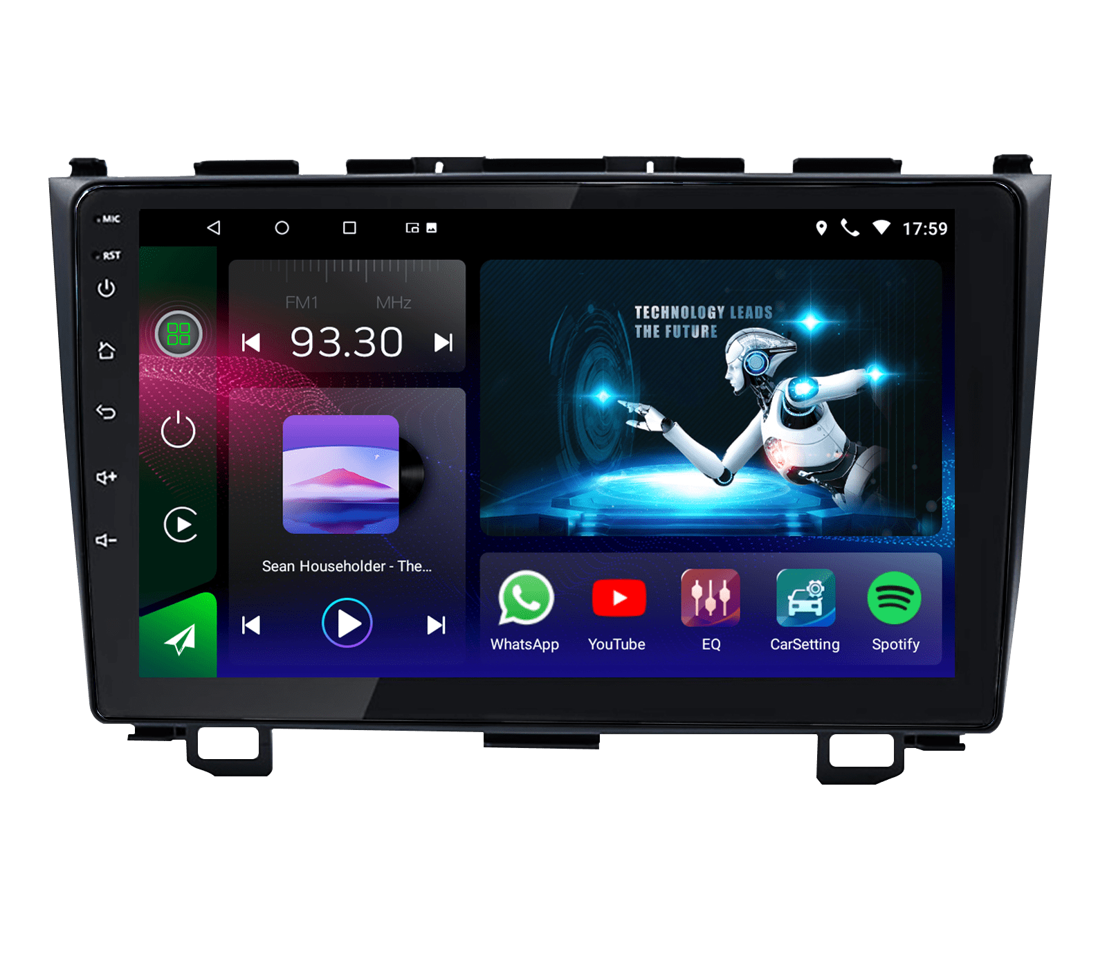 JMANCE Car Stereo for Honda CRV 20072011 with Apple Carplay & Android