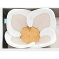 thumbnail image 2 of Blooming Bath Lotus Baby Bath Seat - Sink Baby Bath Insert, Cream/Clay with Snaps, 2 of 4