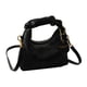 thumbnail image 1 of Bolso Bandolera para Mujer Bolso Hombro Informal Plisado Con Nube Bolsos Mano para Niñas (negro), 1 of 9