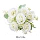 thumbnail image 3 of Flores Artificiales | Rosas de Seda para Decoración de Bodas y Hogar | Arreglos Florales de 32 Cm para Centros de Mesa, Decoración de Fiestas, Sala de Estar y Oficina | 1 Unidad, 3 of 6