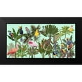 thumbnail image 2 of Wang, Melissa 14x9 Black Modern Framed Museum Art Print Titled - Birds Paradise V, 2 of 5