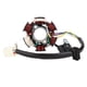 thumbnail image 2 of Bobina de Estator Magnético de 6 Bobinas y 5 cables, compatible con go kart atv de 50cc, 70cc, 90cc, 110cc, 125cc, metal, 83 mm de diámetro, 2 of 7