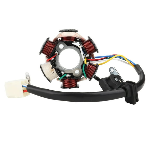 6-Coil 5-Wire Magneto Stator Coil Compatible with 50cc to 125cc ATV and Go-Kart Engines