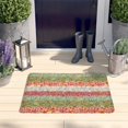 thumbnail image 2 of Pioneer Flower Floral Print Flannel Non Slip Door Rugs,Washable Door Mats Indoor,Decorative Door Mats,Dirt-Resistant and Absorbent Doormat for Entrance,Bedroom,Kitchen,Bathroom,31.5"x17", 2 of 4