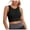 Black, variant on Shapewear Tummy Control High Neck Sports Bra forLongline Full Coverage Sports Bras Medium Impact Padded Workout Crop Tops forYoga Gym Body Shaper Shorts Underwear for Women
