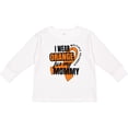 thumbnail image 3 of Inktastic I Wear Orange For My Mommy Multiple Sclerosis Awareness Boys or Girls Long Sleeve Toddler T-Shirt, 3 of 5