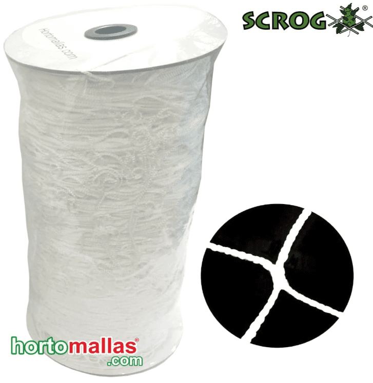 OLDMACDONALD Heavy Duty Polyester Trellis Netting Bulk Roll, 6.5ft x 350ft (79” x 350’ | 2.04m x 106.7m), 6" (15 cm) Squares, Heavy Duty Scrog Net Climbing Plants