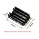 thumbnail image 2 of Radiador enfriador de aleación de aluminio, almohadilla térmica de doble cara, radiador SSD CNC para PS5, 2 of 9