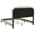 thumbnail image 6 of Tamarac Upholstered Queen Panel Bed Beige, 6 of 6