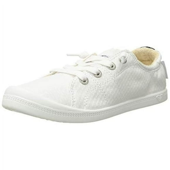 Roxy Women's Bayshore Slip on Shoe Sneaker WHITE